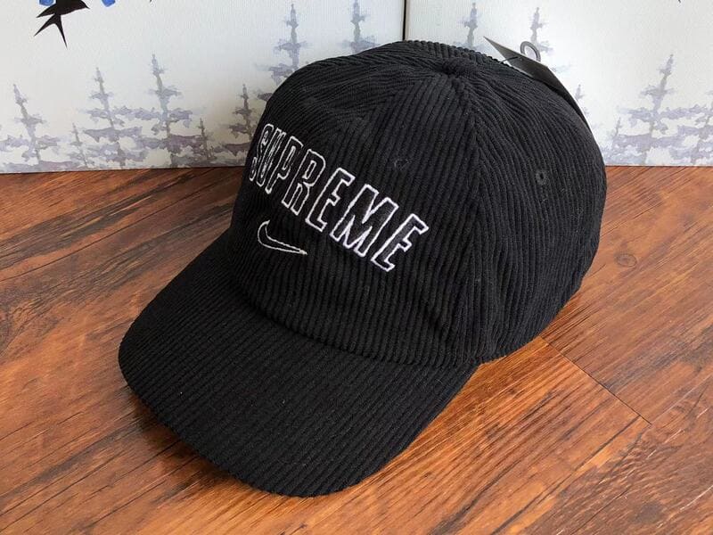 Supreme x Nike Arc Black Cap