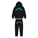Trapstar Wildcard Chenille Blue Black Set