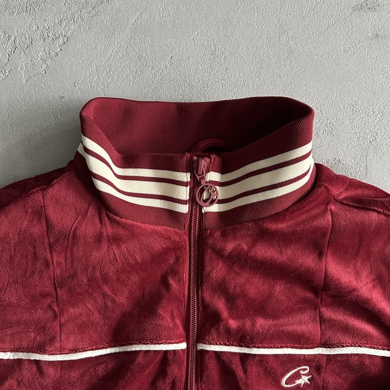 Corteiz Red Velour AMG Set