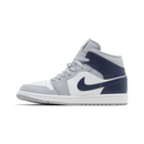 Air Jordan 1 Mid "Wolf Grey Midnight Navy"