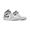 Air Jordan 1 Mid "Light Smoke Grey"