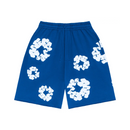 Denim Tears The Cotton Wreath Shorts "Royal Blue"