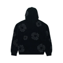 Denim Tears Cotton Wreath Hooded Sweatshirt "Black Monochrome"