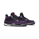 Travis Scott x Air Jordan 4 Retro "Purple Suede" (Friends & Family)
