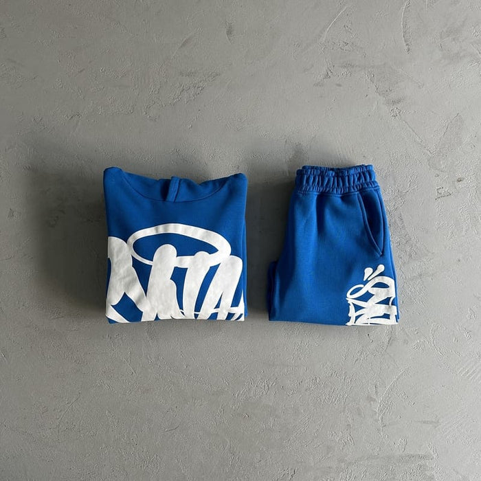 SYNA World Hood Twinset Blue